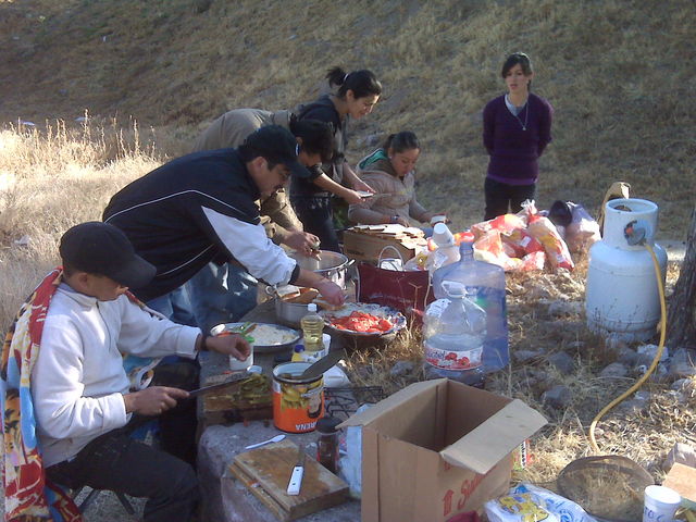 Hnos. trabajando